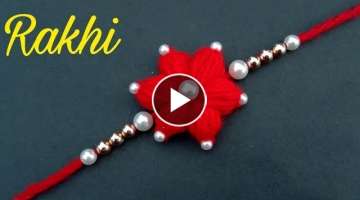 How To Make Rakhi / At Home